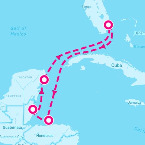 7 Night Western Caribbean With Mexico (Ft. Lauderdale Roundtrip)