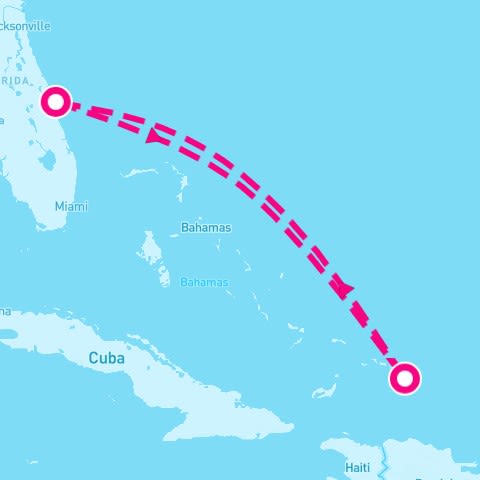 4 Night Turks & Caicos Getaway (Port Canaveral Roundtrip)