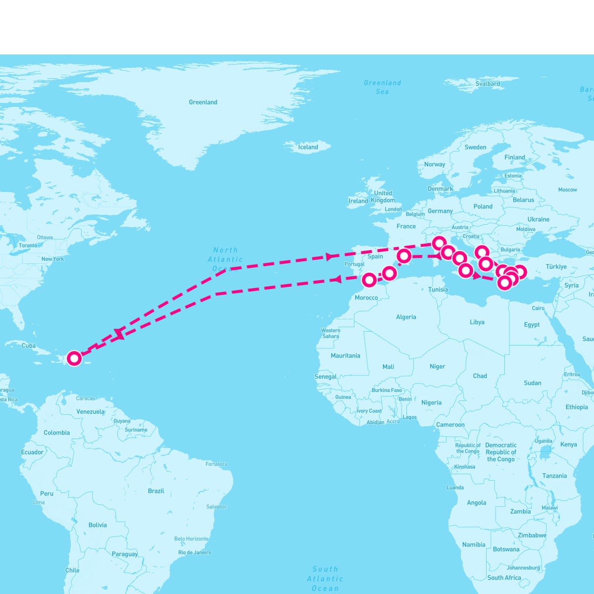 21 Night The Best Of The Mediterranean (Athens Roundtrip)