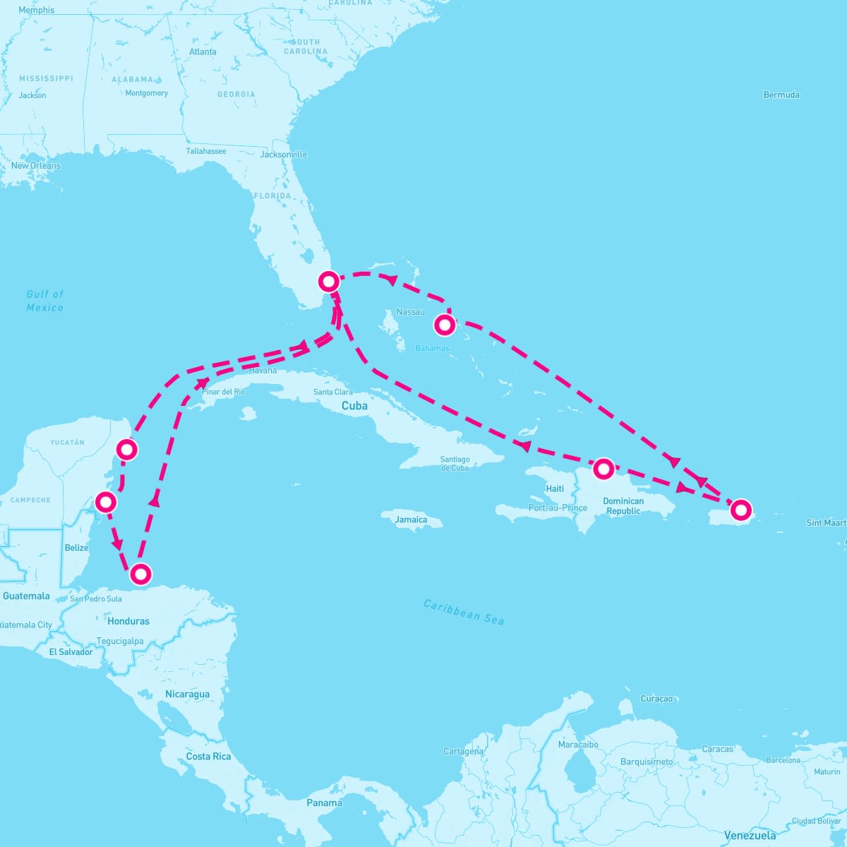 14 Night Eastern/Western Caribbean Adventurer (Ft. Lauderdale Roundtrip)