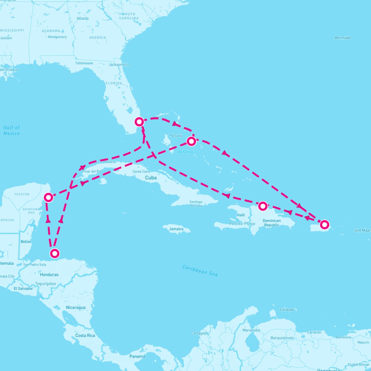 14 Night Eastern/Western Caribbean Adventurer (Ft. Lauderdale Roundtrip)
