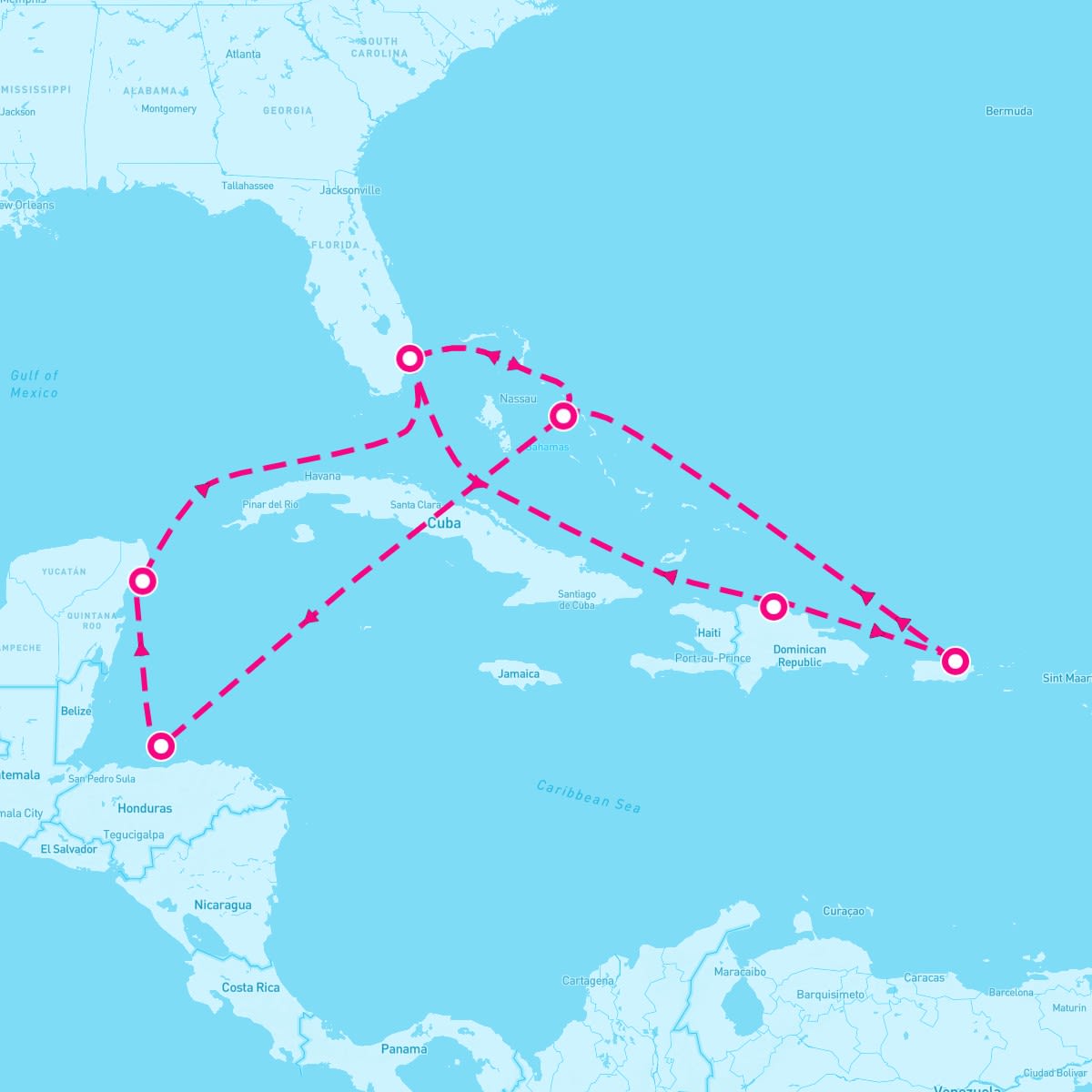 14 Night Eastern/Western Caribbean Adventurer (Ft. Lauderdale Roundtrip)