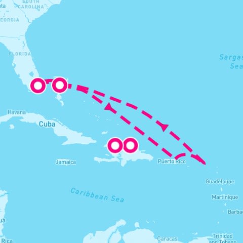 7 Night Eastern Caribbean & Perfect Day (Miami Roundtrip)