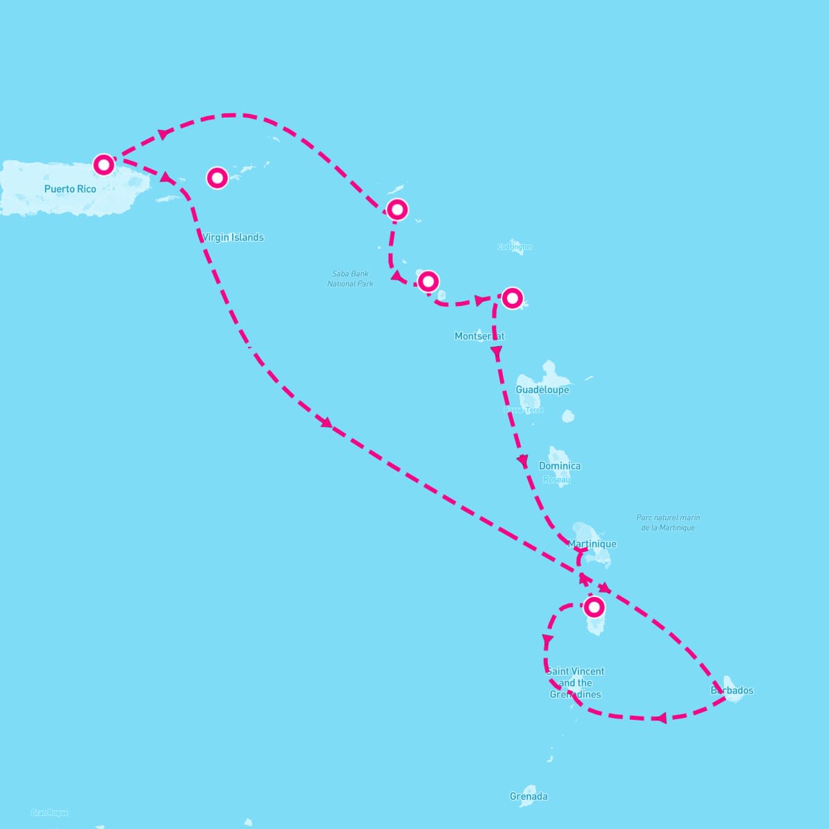 10 Night Quintessential Caribbean Highlights (San Juan Roundtrip)