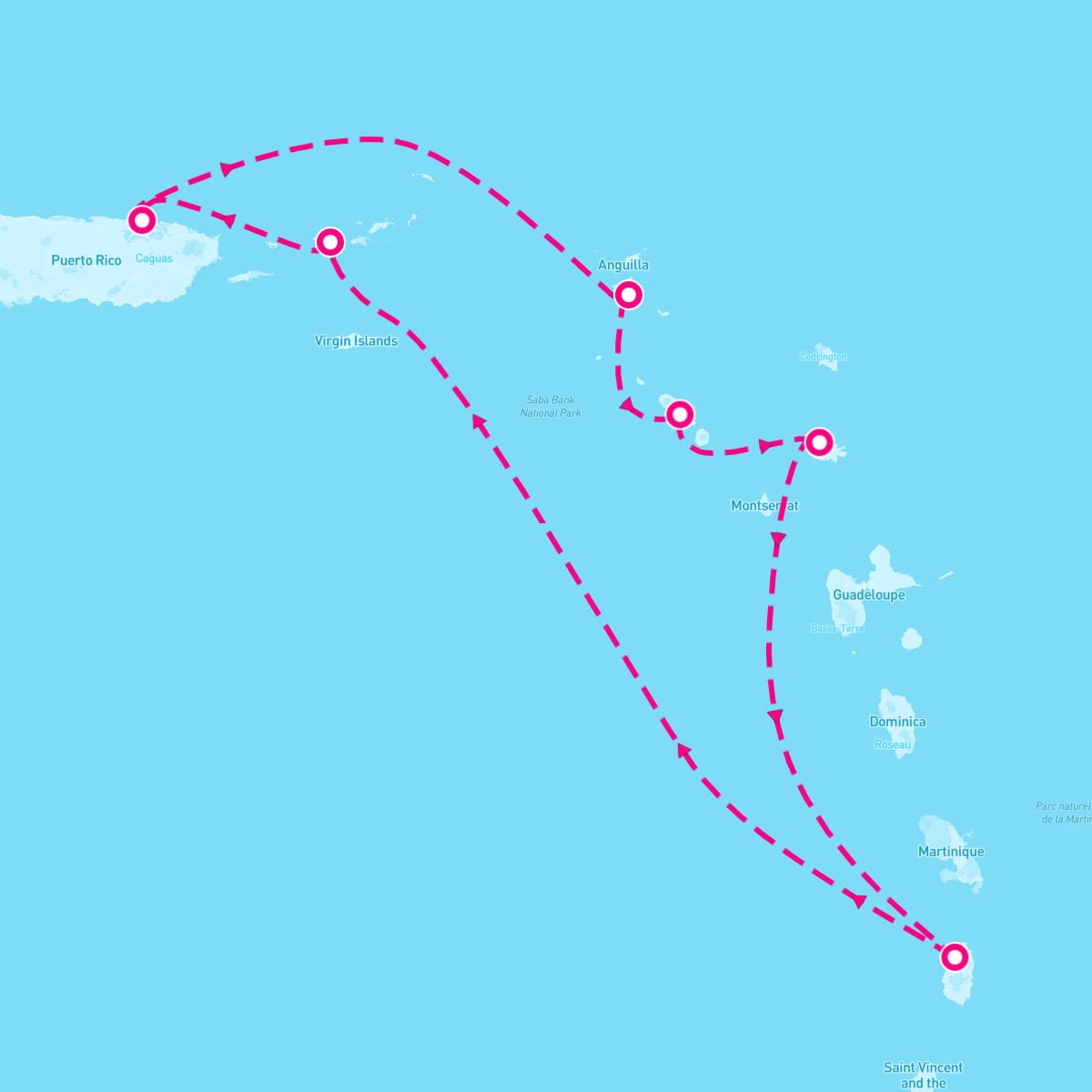 7 Night Antigua & The St. Isles (San Juan Roundtrip)