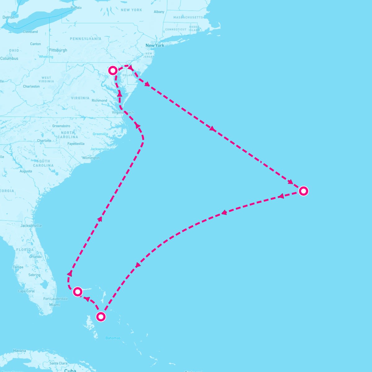 9 Night Bermuda & Bahamas (Baltimore Roundtrip)