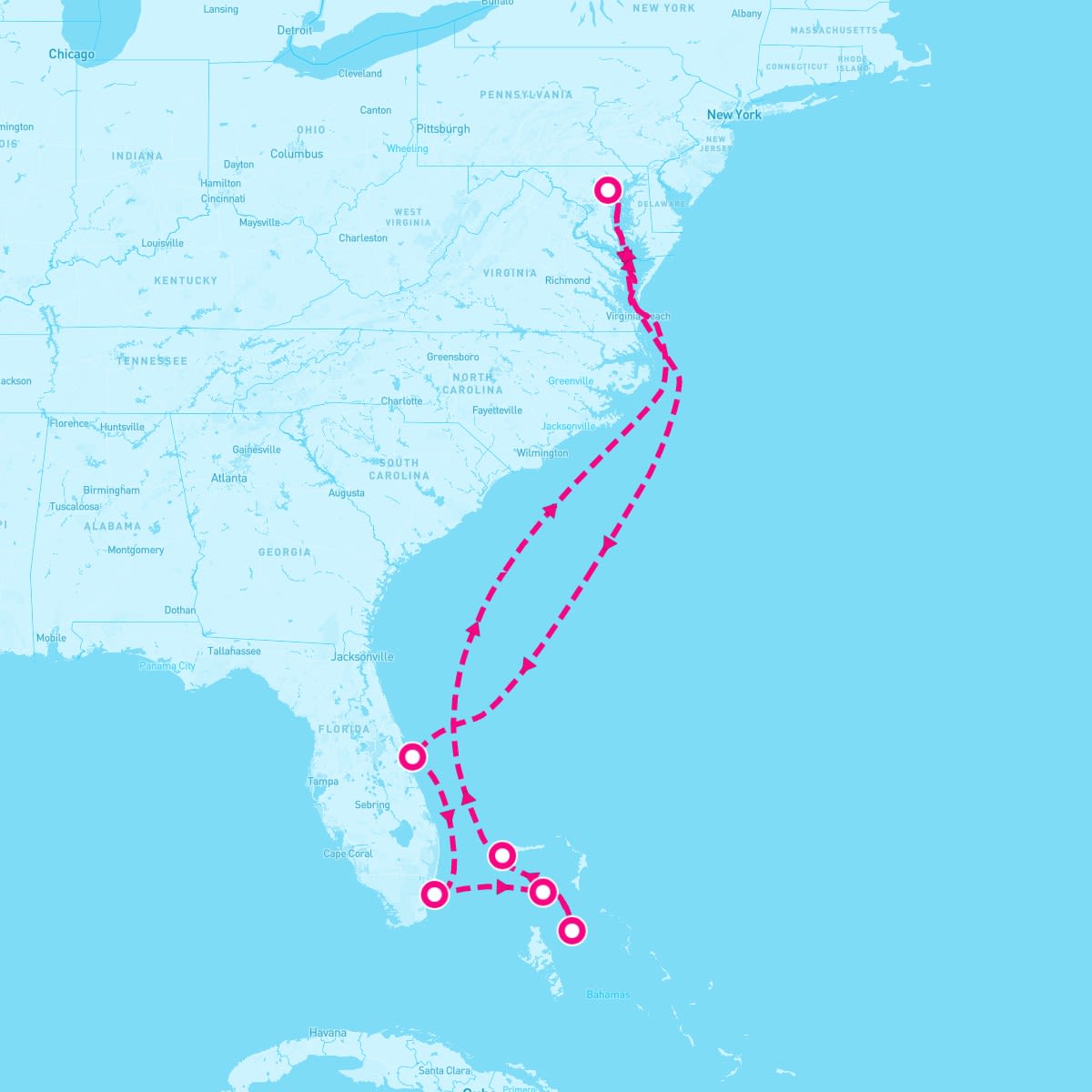 9 Night Bahamas & Perfect Day (Baltimore Roundtrip)