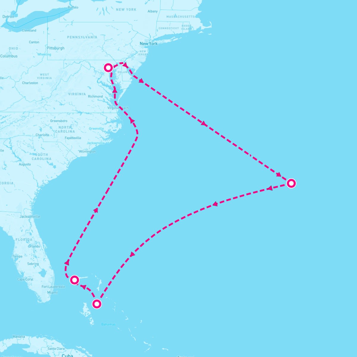 9 Night Bermuda & Bahamas (Baltimore Roundtrip)