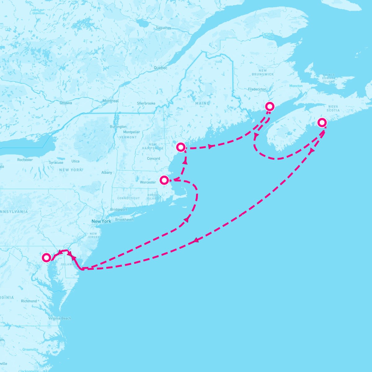 9 Night Canada & New England (Baltimore Roundtrip)