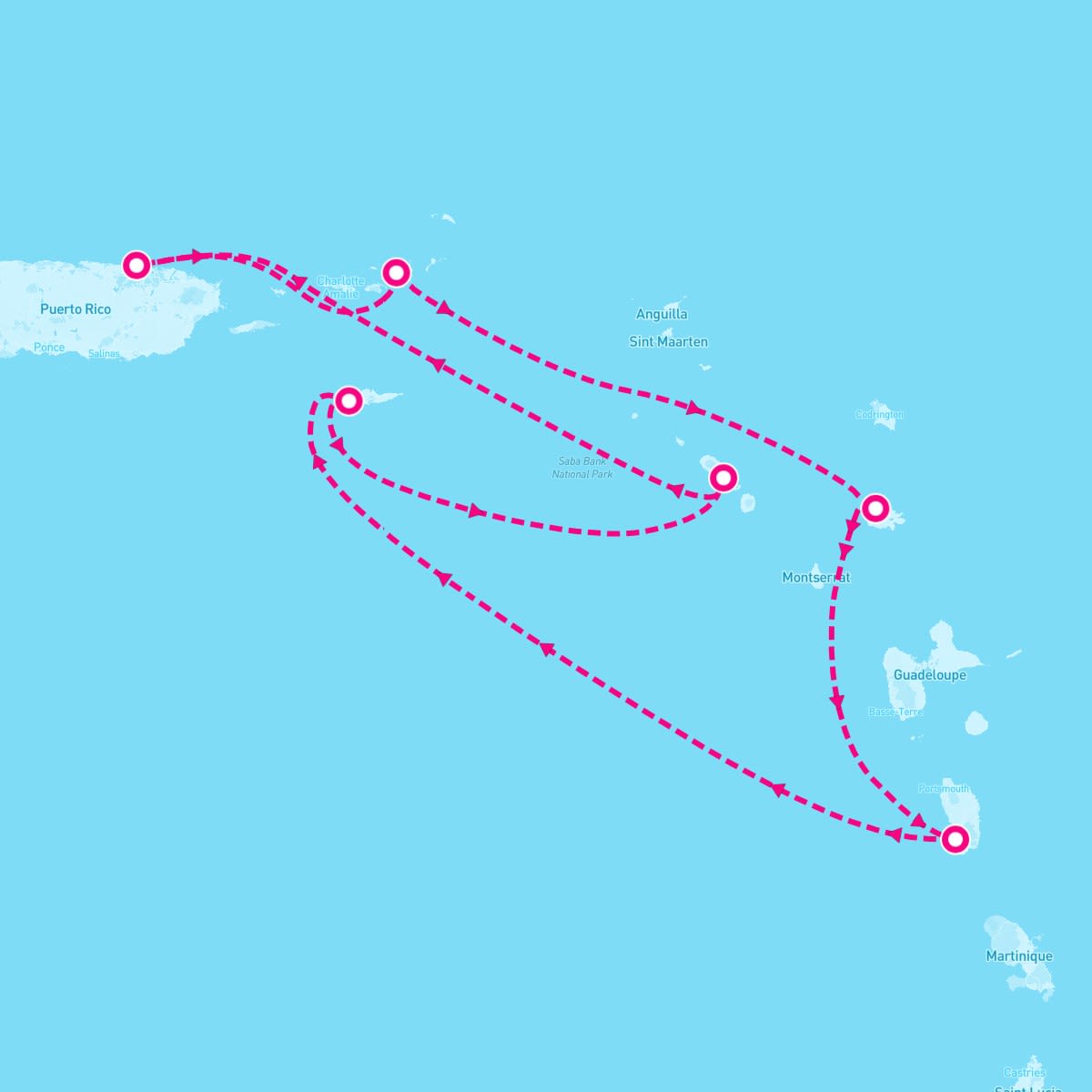 7 Night Southern Caribbean Holiday (San Juan Roundtrip)