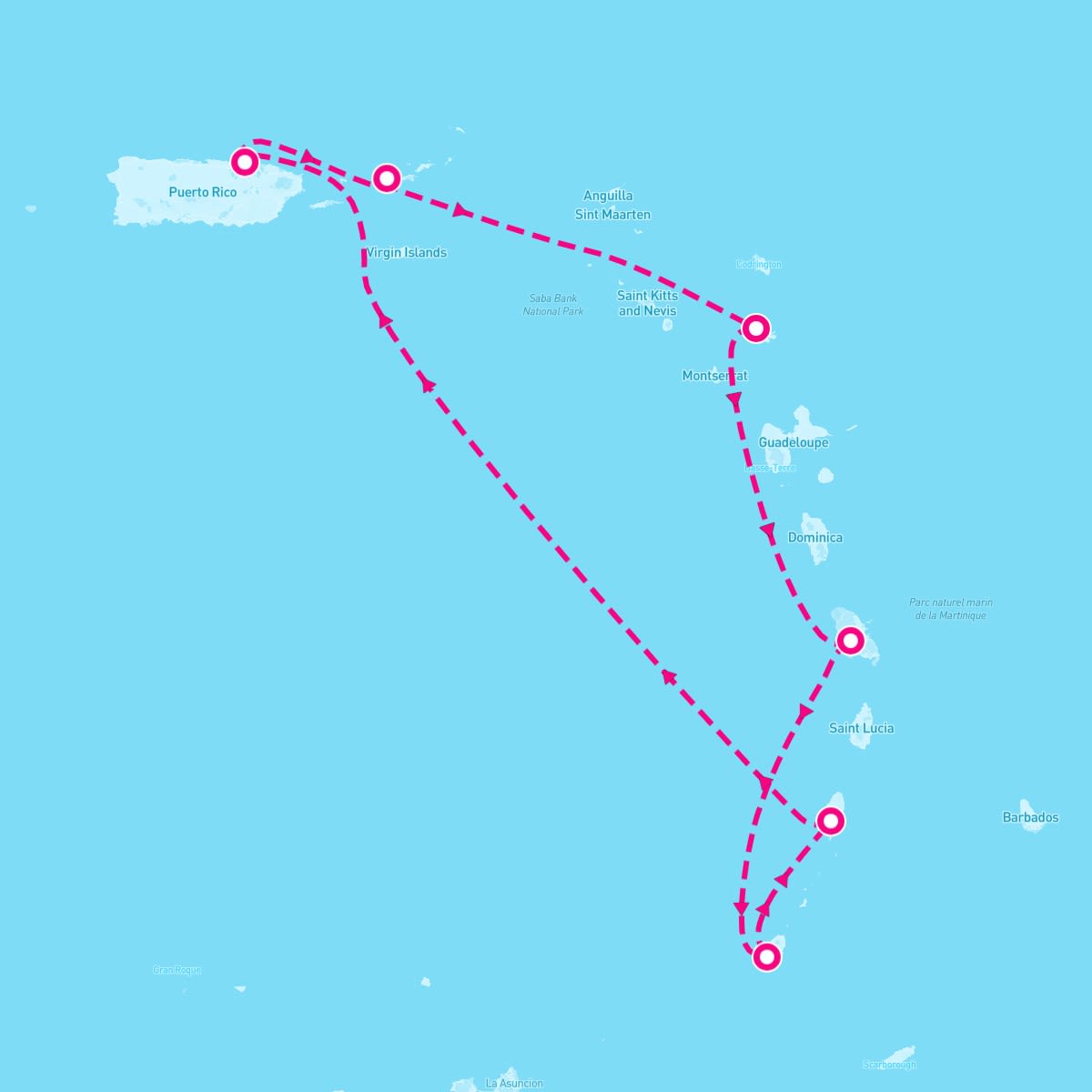 7 Night Southern Caribbean (San Juan Roundtrip)