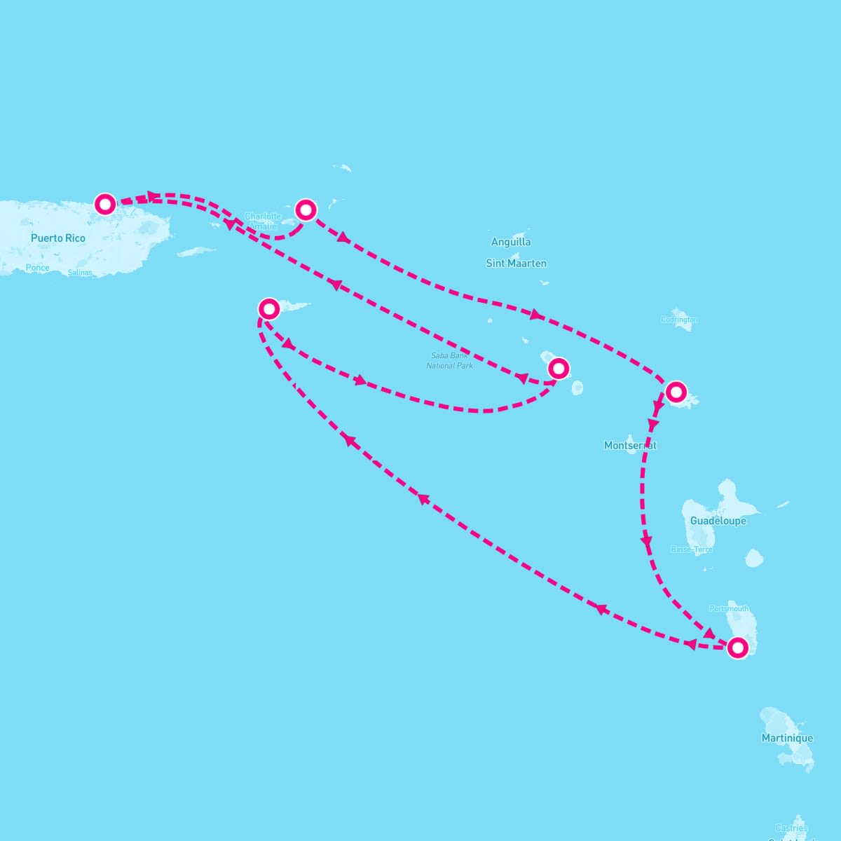 7 Night Southern Caribbean (San Juan Roundtrip)