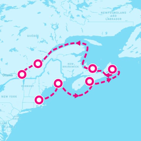 7 Night Canada & New England Discovery (Boston To Montreal)