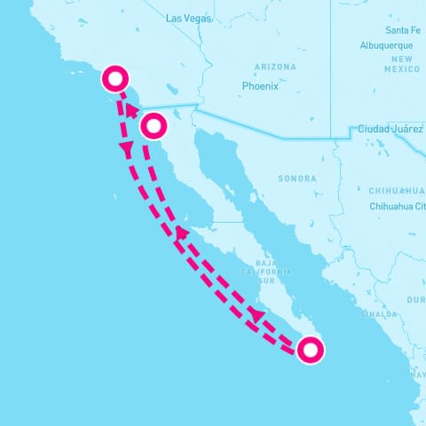 6 Night Cabo Overnight & Ensenada (Los Angeles Roundtrip)