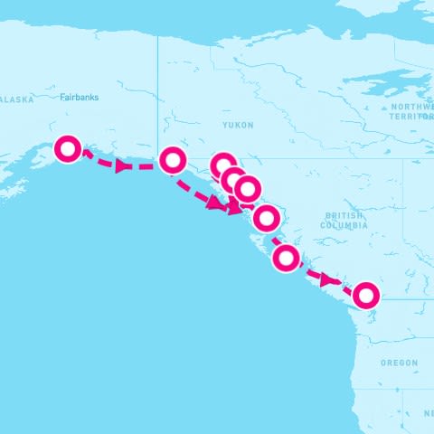 7 Night Glacier Discovery Southbound (Whittier To Vancouver)