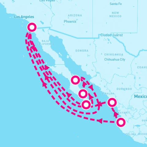 14 Night Mexican Riviera & Baja Peninsula (San Diego Roundtrip)