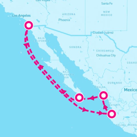 7 Night Mexican Riviera (San Diego Roundtrip)