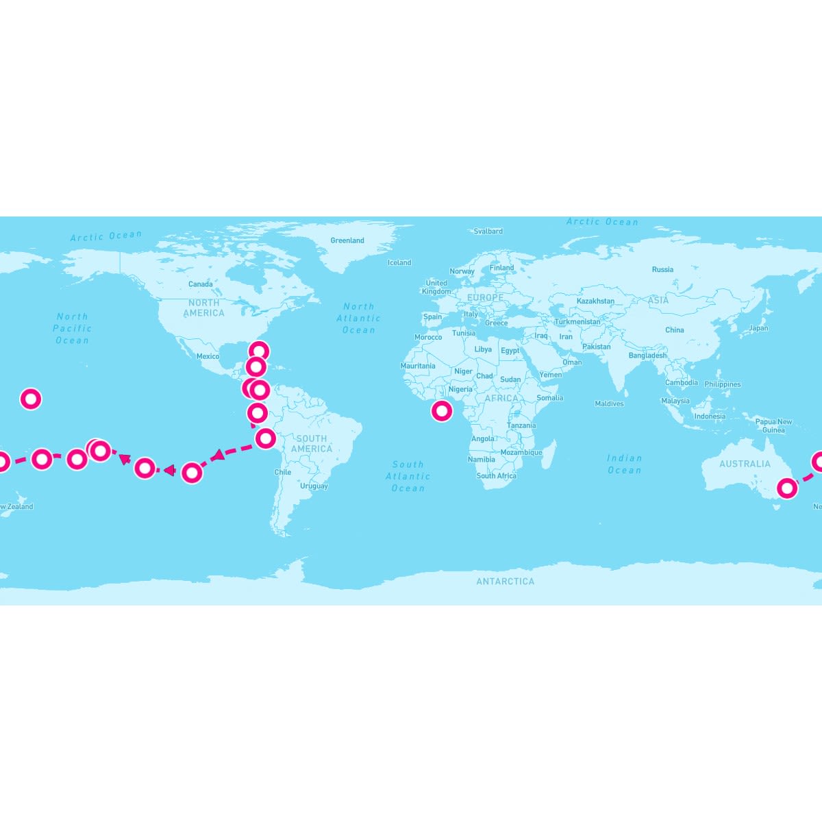 37 Night Grand World Voyage Segment - 2025 (Ft. Lauderdale To Sydney)