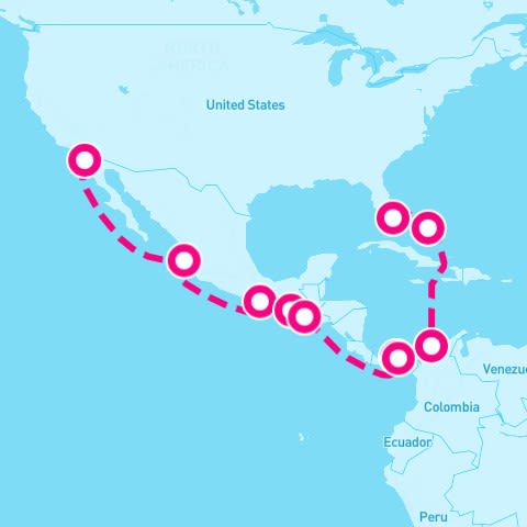 15 Night Panama Canal (San Diego To Miami)
