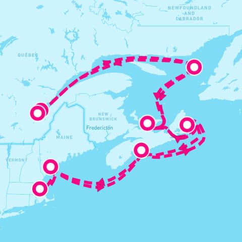 14 Night Canada & New England: Unesco Sites & Nights Collectors (Quebec Roundtrip)