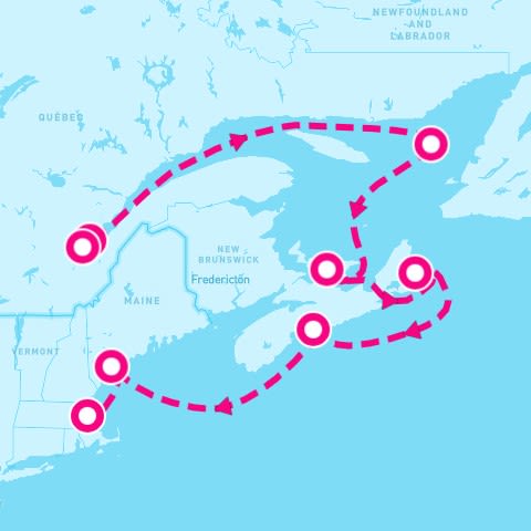 7 Night Canada & New England: Unesco Sites & Quebecois Nights (Quebec City To Boston)