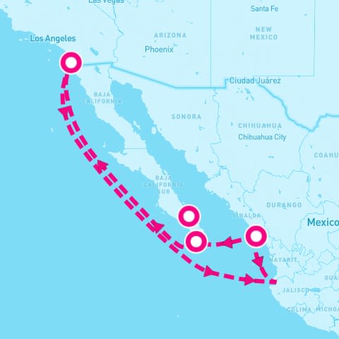 7 Night Mexican Riviera (San Diego Roundtrip)